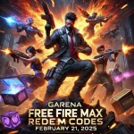 Garena Free Fire MAX Redeem Codes for February 21, 2025