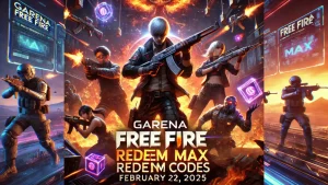 Garena Free Fire MAX Redeem Codes for February 22, 2025