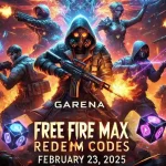 Garena Free Fire MAX Redeem Codes for February 23, 2025