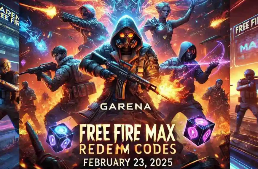 Garena Free Fire MAX Redeem Codes for February 23, 2025