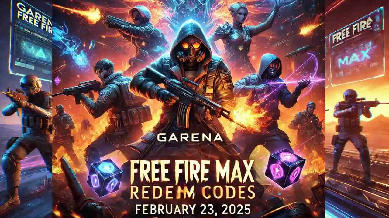 Garena Free Fire MAX Redeem Codes for February 23, 2025