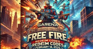 Garena Free Fire MAX redeem Codes for February 14, 2025