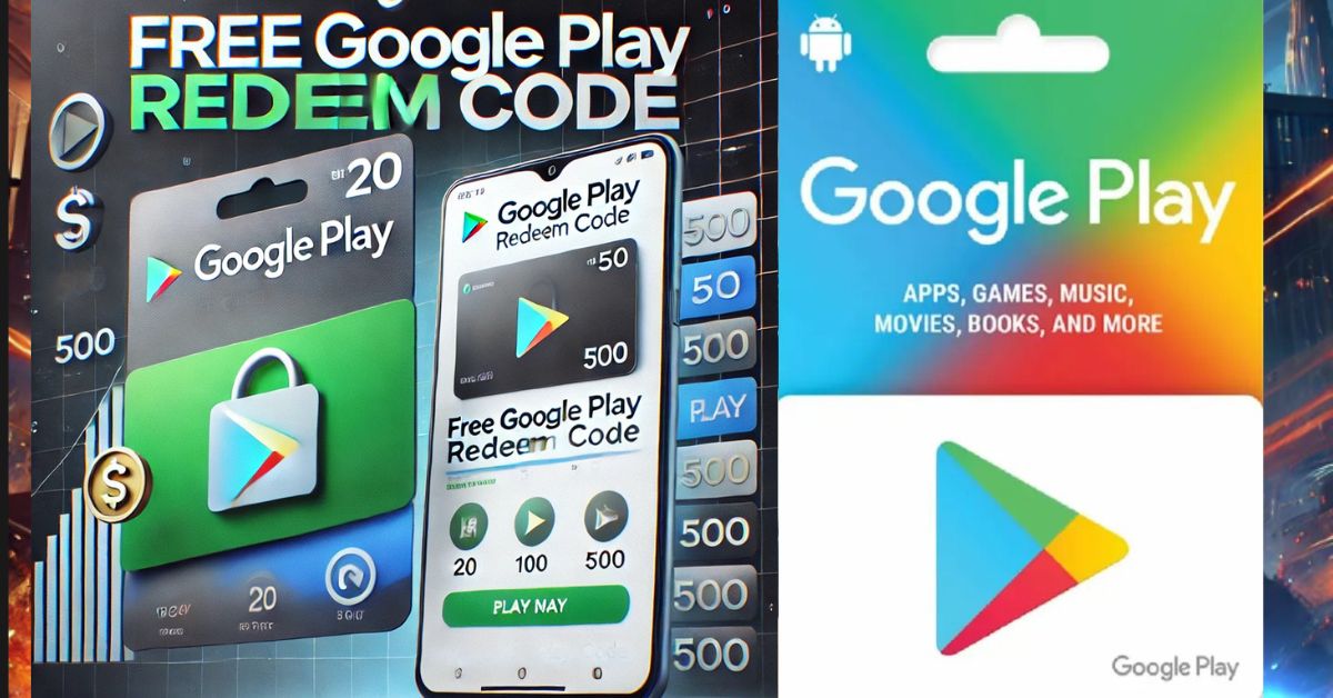 Latest Free Google Play Redeem Codes Today