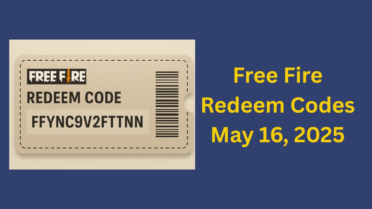 Free Fire MAX Redeem Codes for May 16