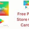 Free Play Store Gift Cards