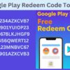 Google Play Redeem Code Today